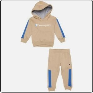 Champion Beige and Blue Tracksuit